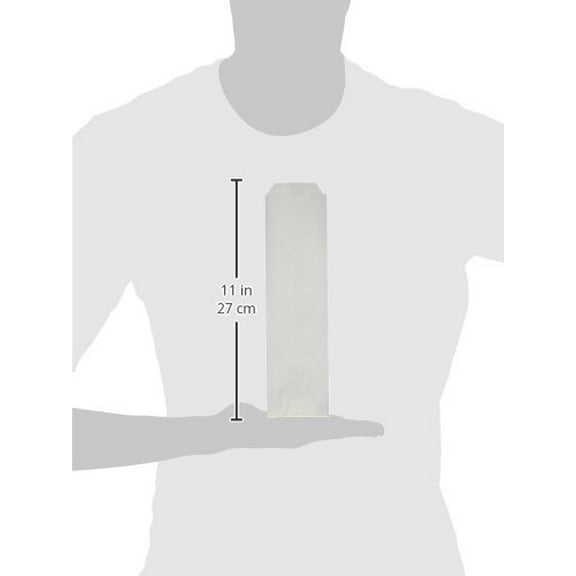 Bagcraft Silverware Bags, 2.25" X 10", White, 2,000/carton