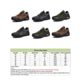 thumbnail image 2 of Fangasis Boy Trekking Shoes Outdoor Lace-up Hiking Brown (cotton) 8, 2 of 4