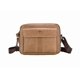 thumbnail image 3 of Bolso de hombro Bull Captain Mod Front de piel auténtica, 3 of 4