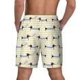 thumbnail image 4 of Goofa Dachshund Dog Puppy Printed Men's Swim Trunks Board Shorts Quick Dry Mens Swimming Trunks with Compression Liner,Breathable Fit Hawaii Beach Shorts-XX-Large, 4 of 9