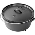 thumbnail image 2 of Lodge Cast Iron 12" / 8 Quart Seasoned Camp Dutch Oven, 2 of 6