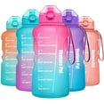 thumbnail image 1 of Venture Pal 1 Gallon/128oz Motivational Water Bottle with Straw and Times, 1 of 7