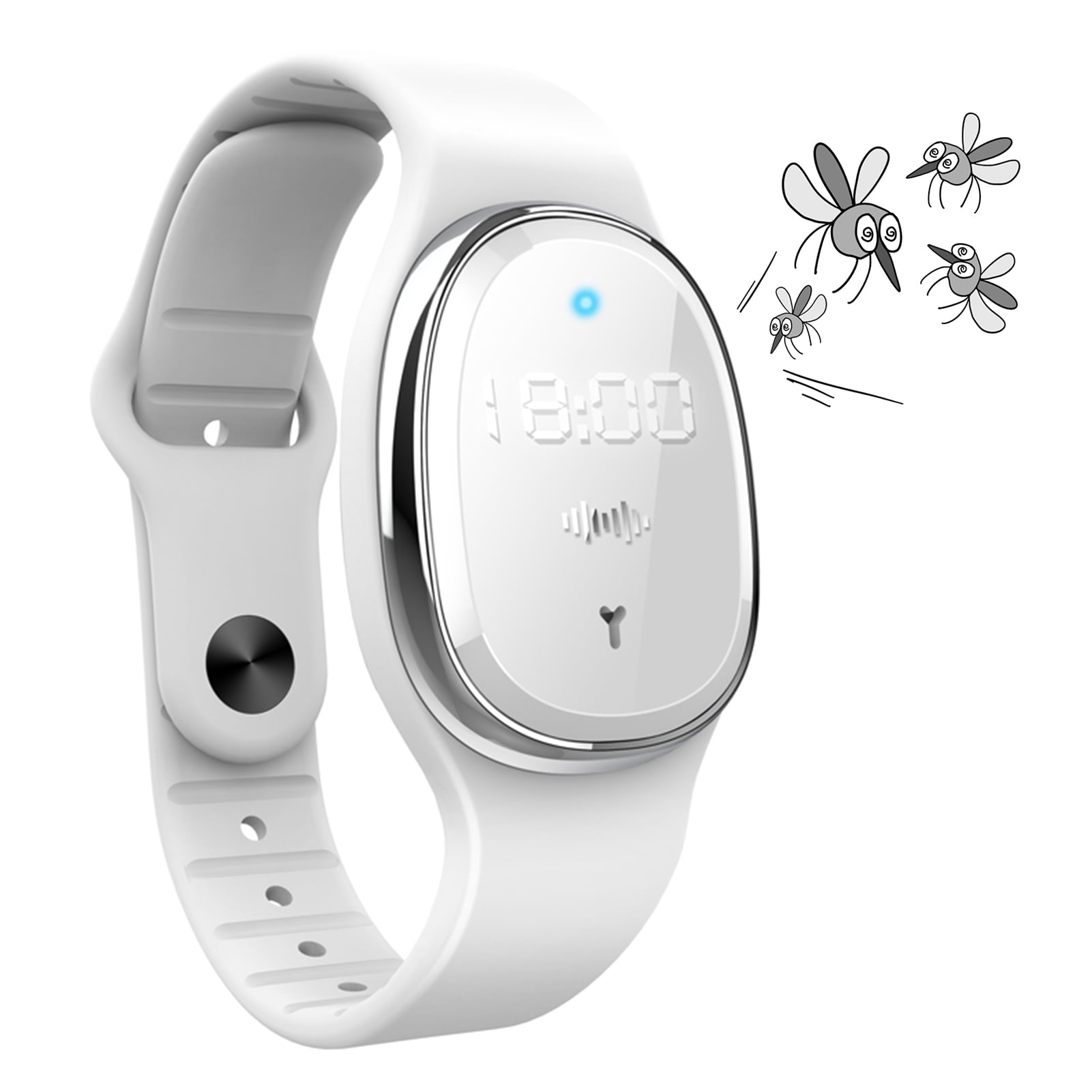 Portable Mosquito Repellent Bracelets with Clock Deet Free Bug