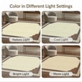thumbnail image 7 of ODIKA 6'x9' Ultra-Soft Area Rug, Spotted Tricolor Patchwork Interlocking Border Abstract Inspired None Washable, Bare feet friendly, Silk-Touch for Guest Room, Bedroom, 7 of 7