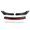Red & Black, variant on 4Pcs Universal Car Front Bumper Lip Body Kit Splitter Spoiler Diffuser Protector