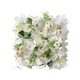 thumbnail image 2 of Panel de pared de flores artificiales, panel floral 3D, adorno multifunción, pantalla decorativa, telón de fondo de flores de pared para fiesta, 2 of 9