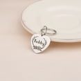 thumbnail image 2 of Personalized Heart Shaped Dog Tag - Engravable Stainless Steel Heart Pet ID - Dog Tags for Cat - Dog Tag for Dogs - Custom Engraving for Pet ID - Small, Medium, Large Size - Ships Next Day! [Silver], 2 of 10