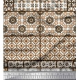 thumbnail image 1 of Soimoi Cotton Voile Fabric Geometric,Damask & Mandala Patchwork Printed Craft Fabric by the Yard 56 Inch Wide, 1 of 1