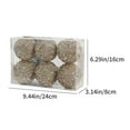 thumbnail image 3 of Christmas Decorations Christmas Ball Ornament Set Boxed Shatterproof Decorative Balls Hanging Tree Ornaments Holiday Decoration Accessories for Home Indoor Outdoor Display, 3 of 6