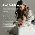 thumbnail image 6 of Burplee 4-in-1 Baby Support Cushion for Newborns and Infants,Tummy Development,Gas Relief Assistance & Easy Burping | Firm Memory Foam,Washable Cover | Comfortable Positioning for Babies 0 - 9 Months, 6 of 8