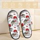 thumbnail image 2 of Fotbe Rabbit And Hedgehog Pantuflas Peludas para Mujer con Estampado, Zapatillas de Peluche, Zapatos de Invierno para Casa, Uso Interior y Exterior-Medium, 2 of 8