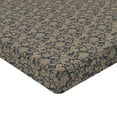 thumbnail image 4 of Ambesonne Floral Fitted Sheet, Modern Botany Silhouettes, King Size, Grey Teal and Beige, 4 of 5