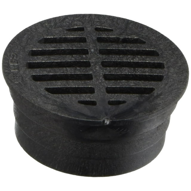 Rejilla NDS 14 para exteriores, 7,6 cm, color negro