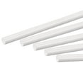 thumbnail image 1 of Unique Bargains ABS Plastic Rod Round Solid White Bar 8mmx250mm for Architectural Model Making, DIY Sand Table, 5 Pack, 1 of 5