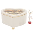 thumbnail image 1 of Lishi Exquisite Heart Shaped Mini Music Box - White Dancing Girl, Alice Song - Perfect Gift, 1 of 20