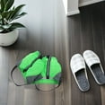 thumbnail image 4 of OUNONA Hiking Gaiters Green Polyester Sandproof Lightweight for Outdoor Trail Running 1Pair, 4 of 7