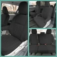 thumbnail image 2 of For Toyota Sienna 2011-2020 FH Group Neoprene Waterproof Custom Fit Car Seat Covers - Full Set Black, 2 of 10