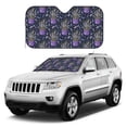 thumbnail image 4 of Bingfone Lavender Flowers Car Windshield Sunshade,Sun Foldable Sun Shield Sun Visor for Car -, 4 of 8