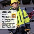 thumbnail image 3 of Chaqueta bomber de seguridad Pioneer Hi Vis impermeable con calefacción para hombre, 3 of 9