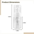 thumbnail image 5 of 24 PCS Travel Foam Bottles,30 ml Empty Foam Pump Bottles,Leakproof Plastic Container for Travel Size Hand Soap,Shampoo,Lotion,Body Wash, 5 of 5