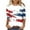 ZFY14_Multicolor, variant on VKOYWKM Women's 4th of July Shirts 3/4 Sleeve Tie Dye Tops Independence Day Red White and Blue Graphic T Shirts Loose Fit Crewneck Holiday Tops