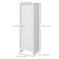 thumbnail image 3 of HOMCOM Armoire de Rangement de Cuisine à 4 Niveaux 48 Pouces avec Étagères Ajustables, 3 of 10