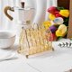 thumbnail image 2 of 6 Pcs Gold Foil Acrylic Coasters with Holder,Coaster Set, 2 of 5