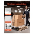 thumbnail image 2 of Platform Truck 2000lbs Capacity - Heavy Duty Steel Flatbed Cart Dolly, 2 of 9