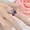 Purple, variant on Womens Geometric Horse Eye Ring: Copper Ring With Gold-Plated Artificial Gem Inlay, Perfect For Trade Fair Gifting