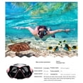 thumbnail image 2 of Wangscanis Adults Swim  Clear Wide View Anti-Fog Snorkeling Goggles, 2 of 8