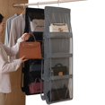 thumbnail image 4 of Useful Foldable Non-Woven Bags Storage Box Bra Underwear Closet Organizer Drawer Divider Kit, 4 of 5