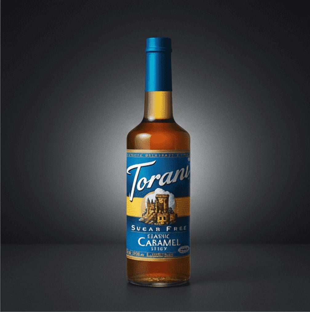 Torani Classic Caramel Sugar Free Syrup cs 12/750 ml