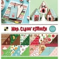 thumbnail image 1 of American Crafts DCWV 12" x 12" Christmas Mrs. Claus' Kitchen Paper Stack - 36 Glittered Sheets, 1 of 1