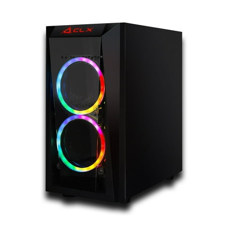 CLX - SET Gaming Desktop - AMD Ryzen 5 3600 - 16GB Memory - NVIDIA GeForce RTX 3060 Ti - 240GB SSD + 2TB HDD