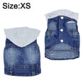 thumbnail image 2 of Ropa para mascotas Ropa con capucha para perros Pantalones vaqueros con capucha para mascotas Chaleco para perros vest1497, 2 of 6