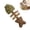 A, variant on Catnip and Silvervine Chew, Natural Catnip & Silvervine Teeth Cleaning Stick, Fix Cat Dental Health, Durable Wooden Feline Tooth Care Tool