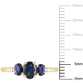 thumbnail image 2 of Everly Women's Sapphire 10k Yellow Gold Ring, 2 of 7