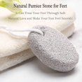 thumbnail image 4 of ZJQYDS 2PCS Natural Pumice Stone for Feet, Lava Pedicure Tools Hard Skin Callus Remover for Men/Women Feet and Hands - Natural Foot File Exfoliation to Remove Dead Skin, 4 of 7