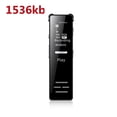 thumbnail image 1 of Reproductor de MP3 para estudiantes de negocios, 1536 kb, control de voz, grabadora de reducción de ruido HD, bolígrafo de grabación, 1 of 4