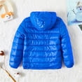 thumbnail image 4 of PatPat Kid Boys Girls Puffer Jacket Lightweight Zipper Winter Coat Size 4-13, 4 of 6
