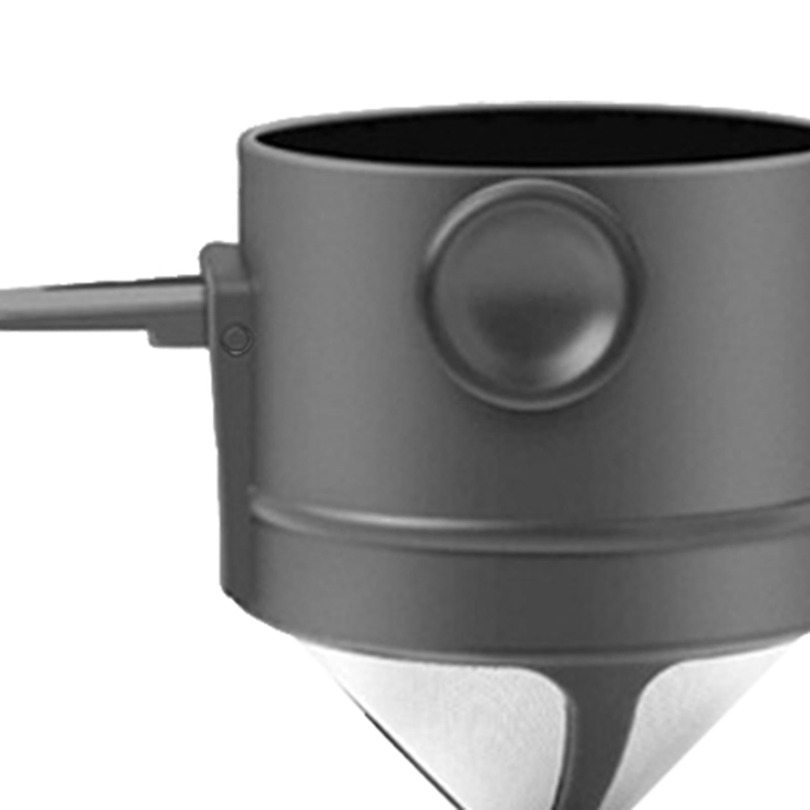 Esquirla 3x Camping Coffee Pot Pour over Coffee Maker Set Coffee Cup 500ml Portable Percolator Coffee Pot for Camping s Shop Black Filter