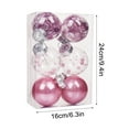 thumbnail image 3 of Lilixerw 6pcs Christmas Ball Ornament Set,2.36 inch Christmas Tree Ornaments Shatterproof Christmas Balls for Christmas Tree Pendants, 3 of 5