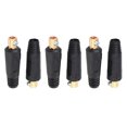 thumbnail image 1 of Oil Resistance Welding Cable Connector Strong Conductivity Pure Copper Welding Cable Quick For Electricity Mechanical Industry Conversion Circuit, 1 of 8
