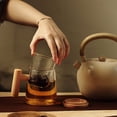 thumbnail image 4 of Baohd Tea Mug Water Cup Home Supplies Fine Workmanship Long-lasting Transparent Vintage Style Multipurpose Liquid Container 6A, 4 of 6
