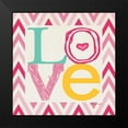 thumbnail image 2 of Marrott, Stephanie 20x20 Black Modern Framed Museum Art Print Titled - Playroom Love I, 2 of 5