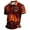 Wine, variant on Leidass Mens Halloween Polo Shirt Short Sleeve Casual Collared Pullover with Button Khaki 2XL
