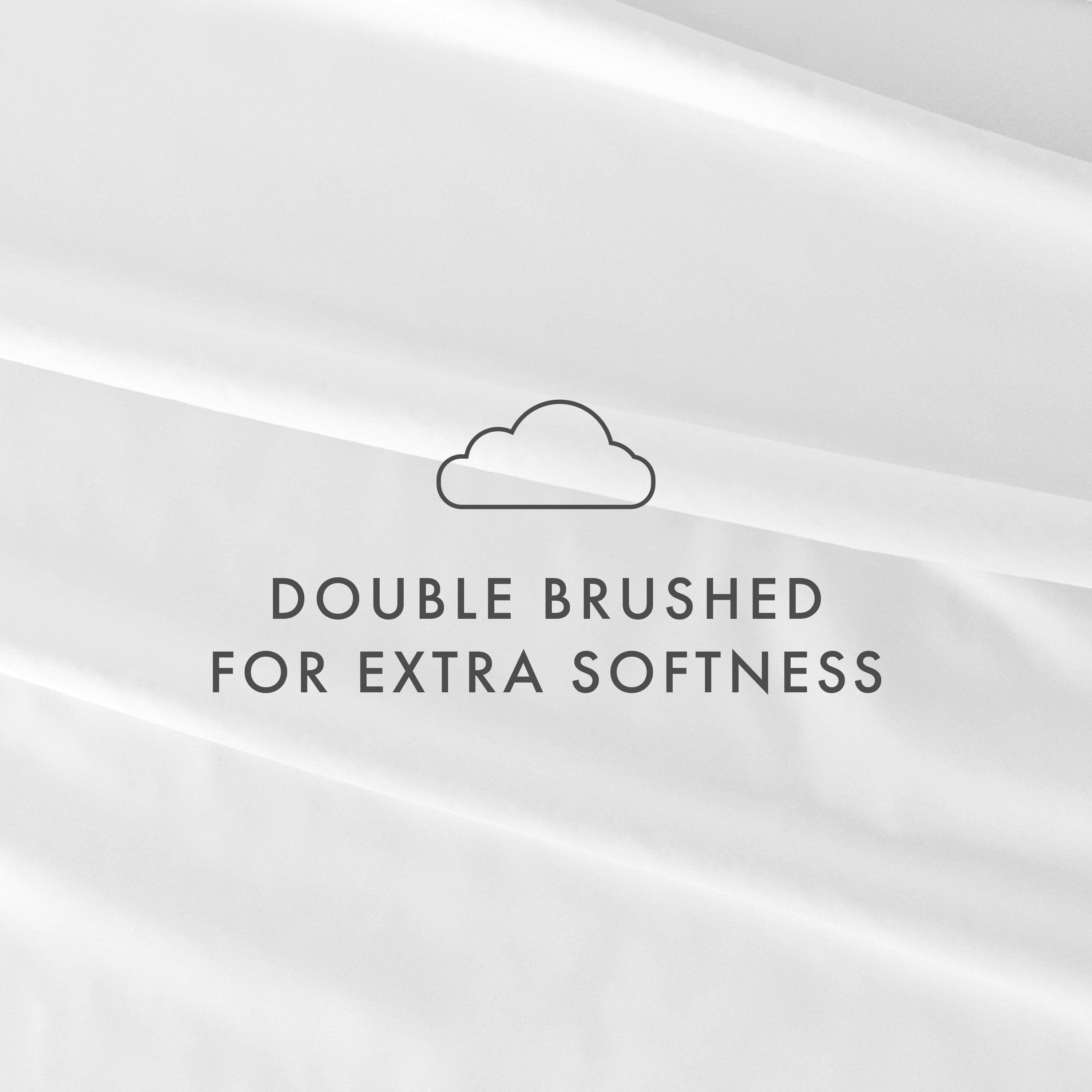 Noble Linens 4 Piece Solid Microfiber Bed Sheet Set, White, TwinXL