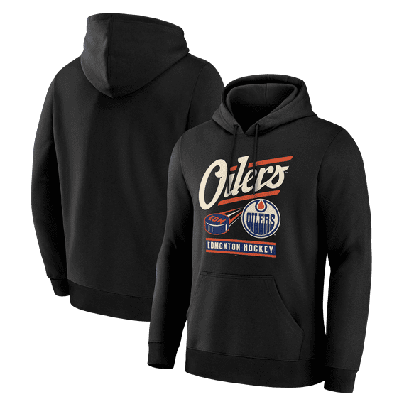 Men's Fanatics Black Edmonton Oilers Legacy Hoodie