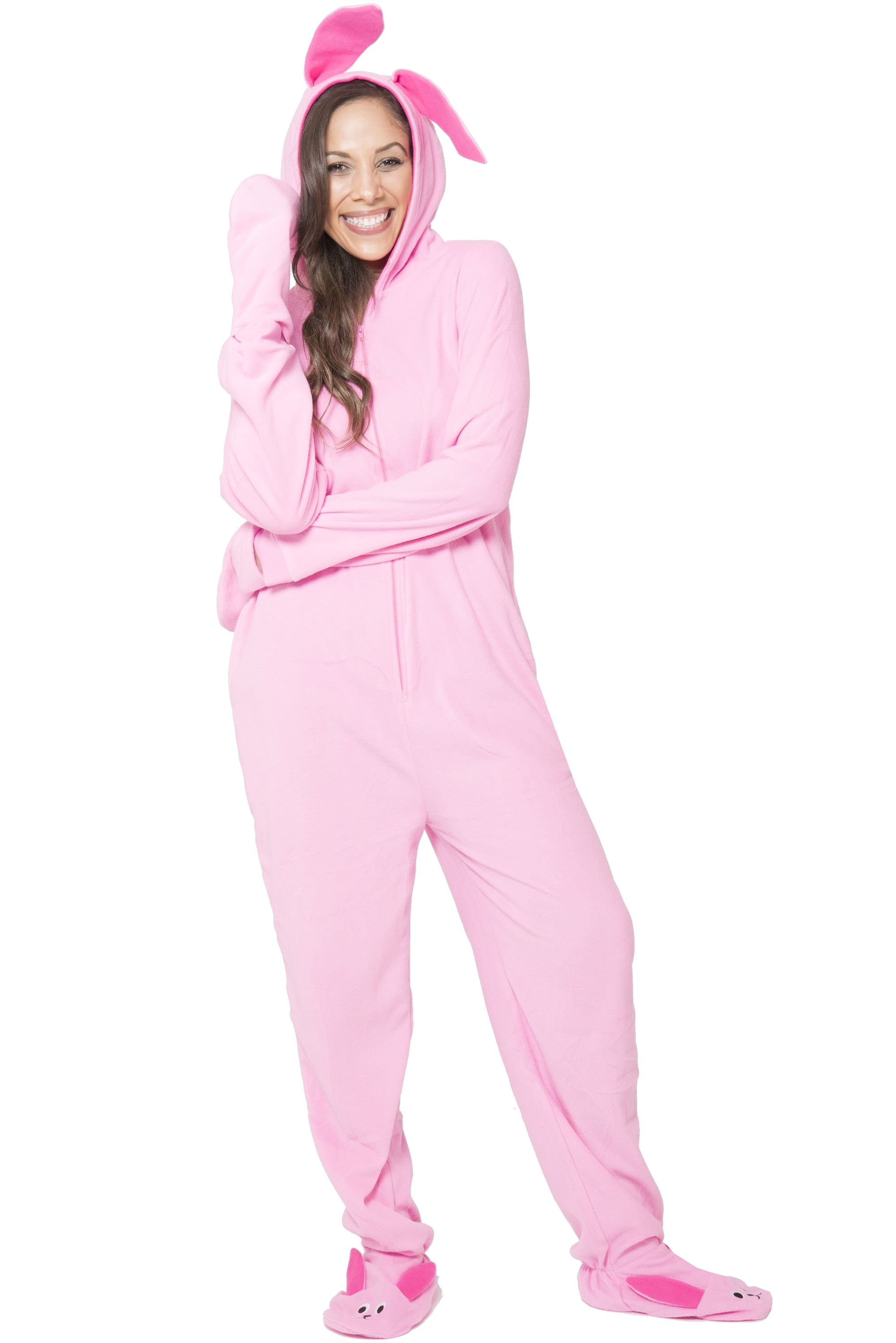 A Christmas Story Family Pajamas Ralphie Pink Bunny Matching Onesie