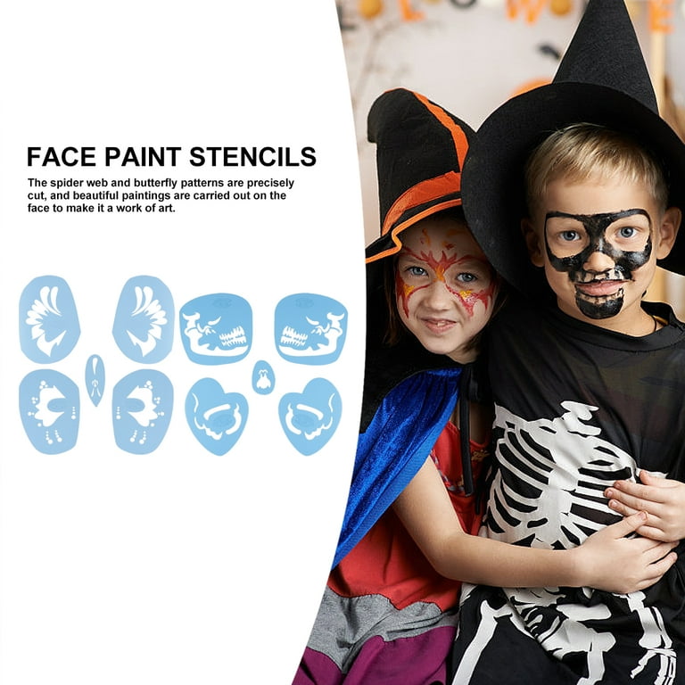 Face Paint and Makeup Stencils